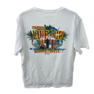 Margaritaville Jimmy Buffett Starting Line-Up Football Men’s MD Graphic T-shirt